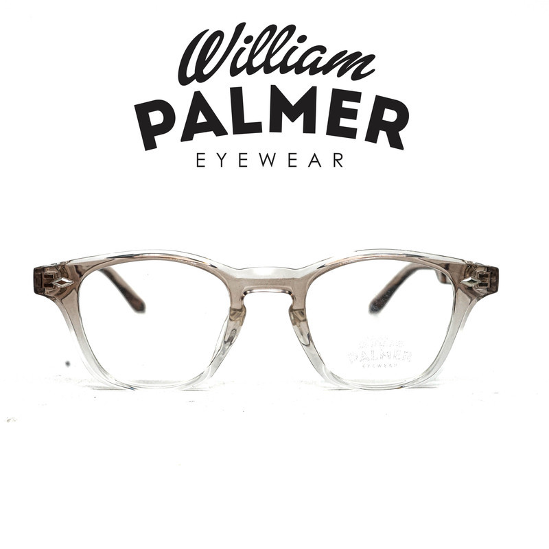 William Palmer Kacamata Pria Wanita Shell 8112 Brown