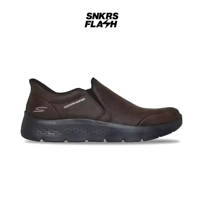 SKECHERS Go Walk Flex Chocolate Sepatu Casual Pria