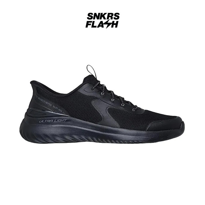 SKECHERS Sport Bounder 2 Triple Black Sepatu Training Pria - 232945BBK - Size 41