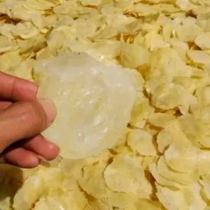 emping mlinjo mentah