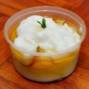 bubur sumsum gula terpisah cup twinwall