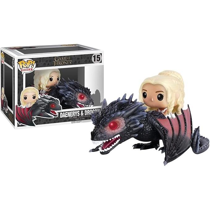 Funko Pop Rides: Game of Thrones - Dragon & Daenerys Action Figure