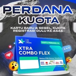 Kartu Perdana XL 2GB Segel
