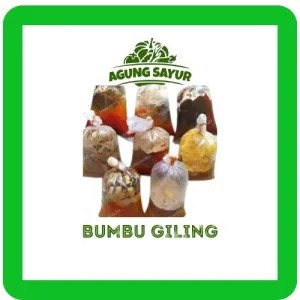 Bumbu Giling Ayam Goreng, gulai, & opor