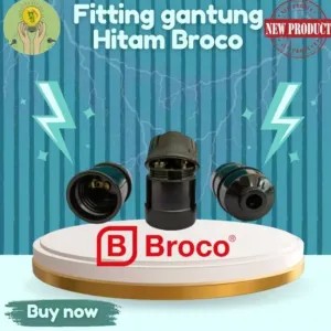 Fitting Lampu Broco / Fitting Gantung Lampu