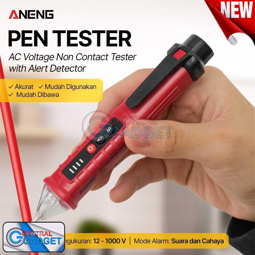 Tespen Tester Non Contact AC Voltage Alert Detector 12-1000V - VD802