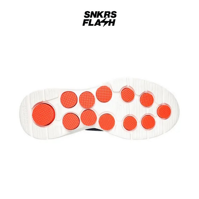 SKECHERS Go Walk 7 Navy Orange Sepatu Casual Pria - 216633WWNVOR - Size 45