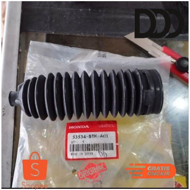 Karet Boot Steer Stir Long Tie Rod Rack End Honda CRV RE Gen 3 2007 2008 2009 2010 2011 2012 2.4