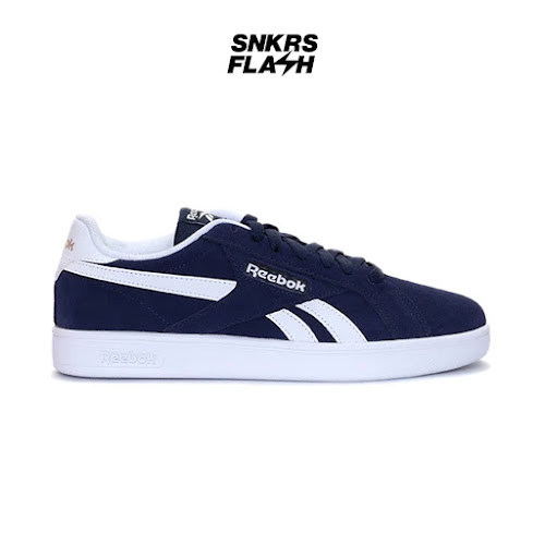 REEBOK COURT Retro Navy White Sepatu Sneakers Pria  - 100208930 - Size 44