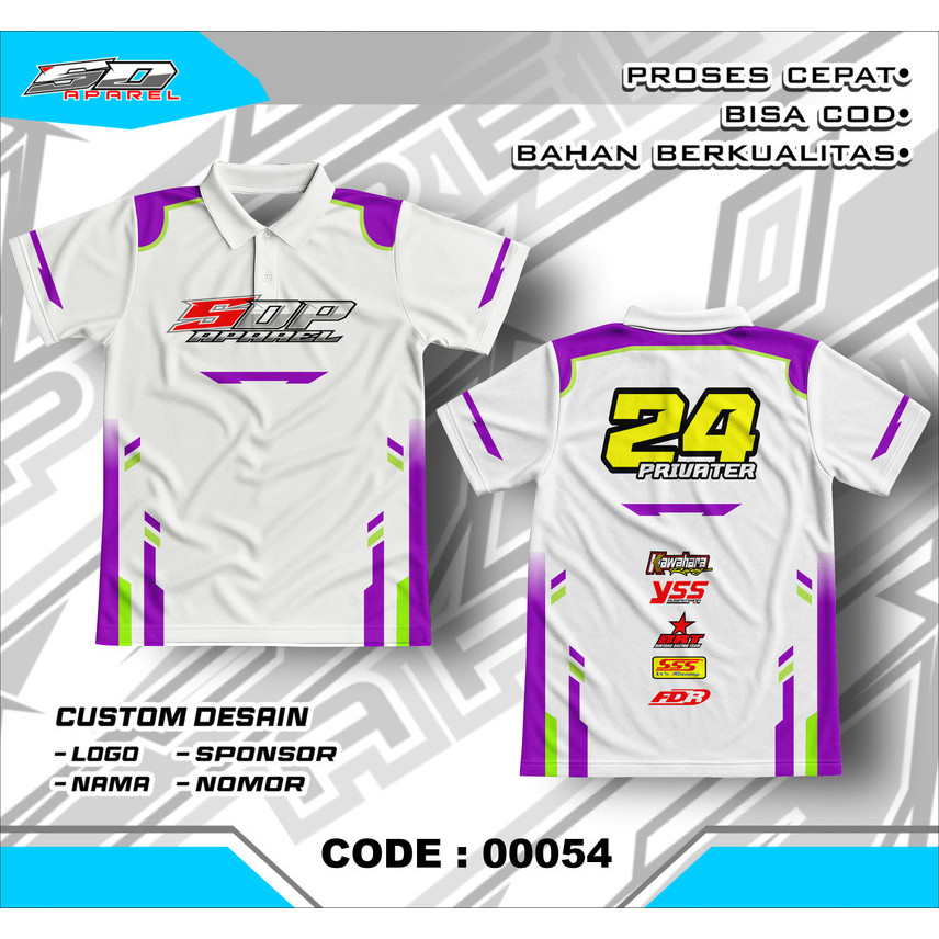 Jersey Futsal Custom Full Printing Full Printing Premium – Baju Kaos Lengan Panjang Desain Nomor Sen