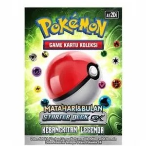 POKEMON TCG STARTER DECK GX - MATAHARI & BULAN : KEBANGKITAN LEGENDA 60per pack