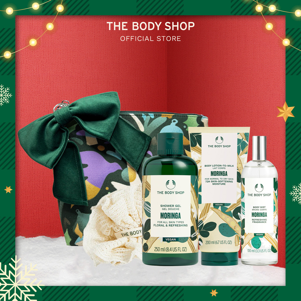 The Body Shop Christmas Moringa Small Gift Set