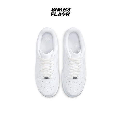 NIKE Air Force 1 07 Triple White Sepatu Sneakers Unisex - CW2288111 - Size 44