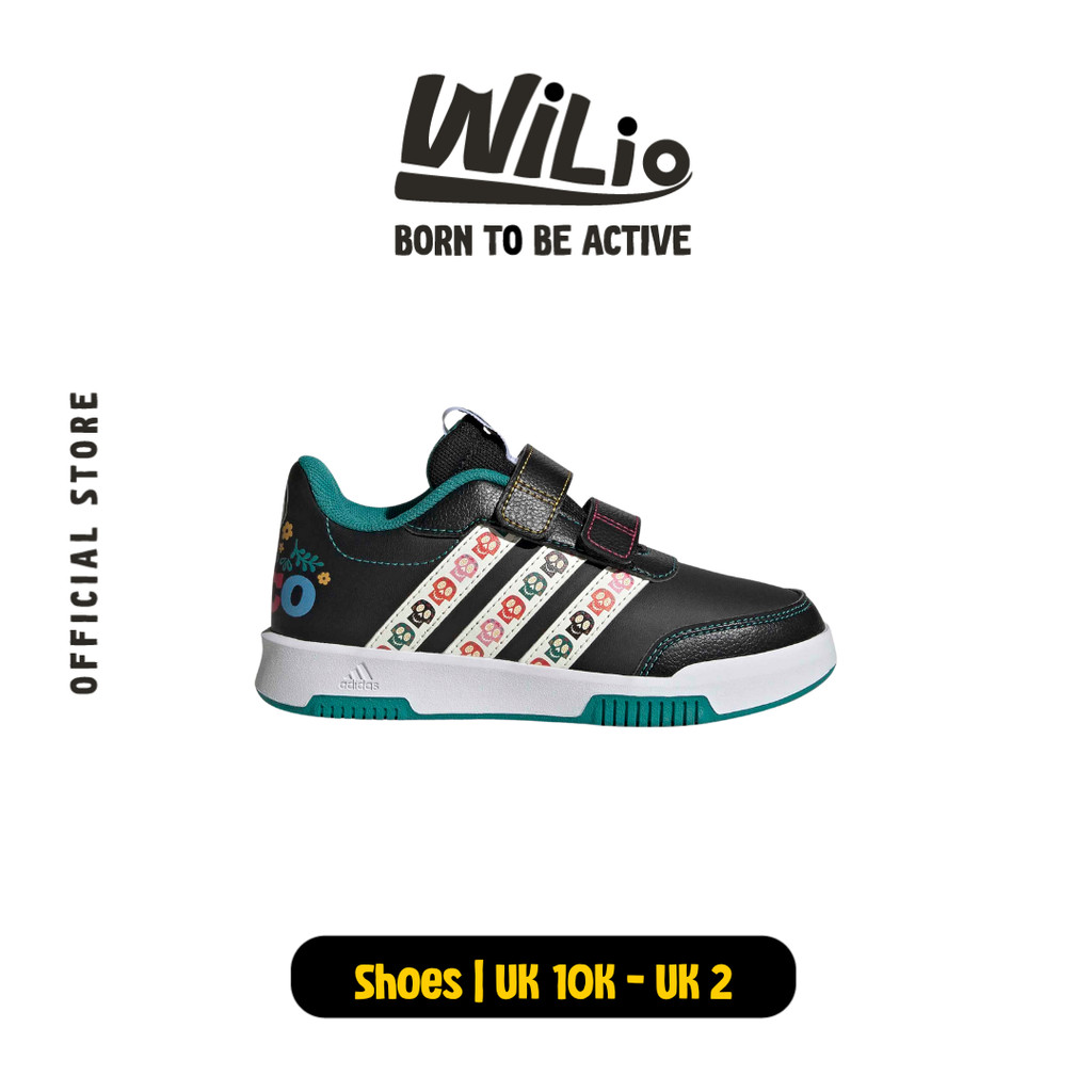 ADIDAS Disney Coco Tensaur Cf K JR8127 - Sepatu Anak (Hitam)