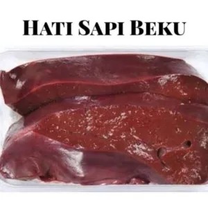 HATI SAPI BEKU 1 KG 1kg