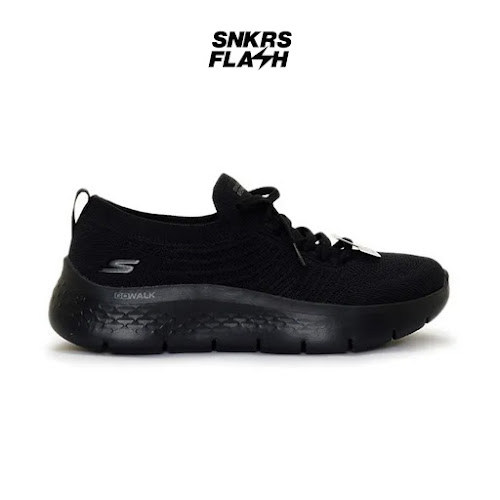 SKECHERS Go Walk 6 Black Sepatu Casual Wanita - 124969BBK