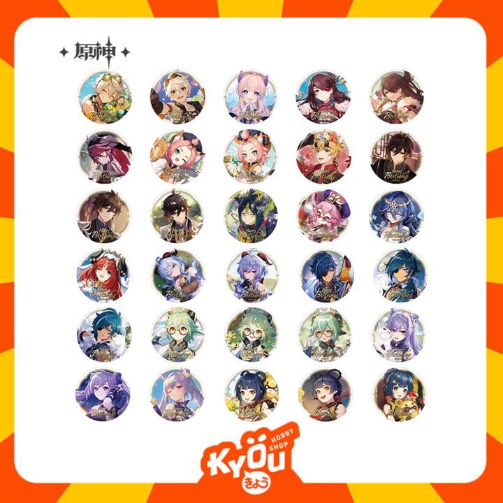 Bennett - Thoma - Rosaria - Qiqi - Diluc - Shenhe - Xiao - Venti - Lisa - Keqing - Zhongli - Nilou -