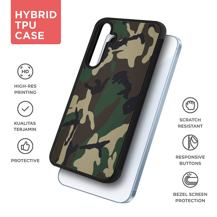 Army AB4716 Softcase Hardcase Samsung Galaxy A22 A23 A24 A30 A31 A32 A33 A50 A50S A51 A52 A52S A53 A