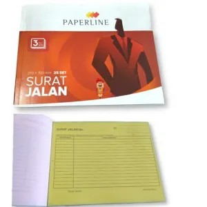 Buku Surat Jalan 3ply NCR PAPERLINE / Nota Surat Jalan PPL 3 rangkap