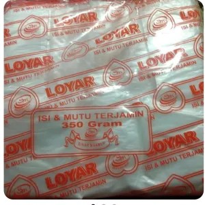 KANTONG PLASTIK BENING Uk.24