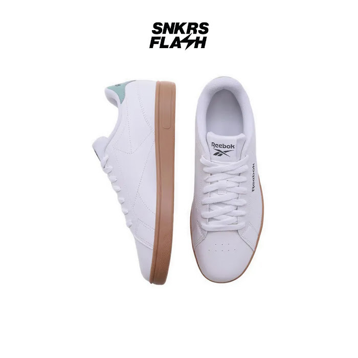 REEBOK Court Clean Chalk White Gum Sepatu Sneakers Pria - 100208918 - Size 43