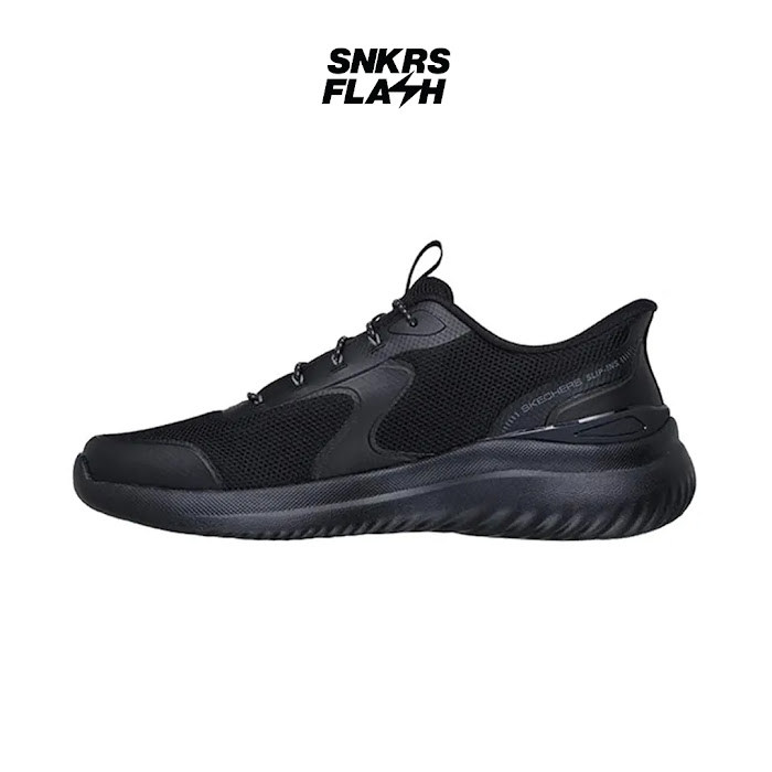 SKECHERS Sport Bounder 2 Triple Black Sepatu Training Pria - 232945BBK - Size 41