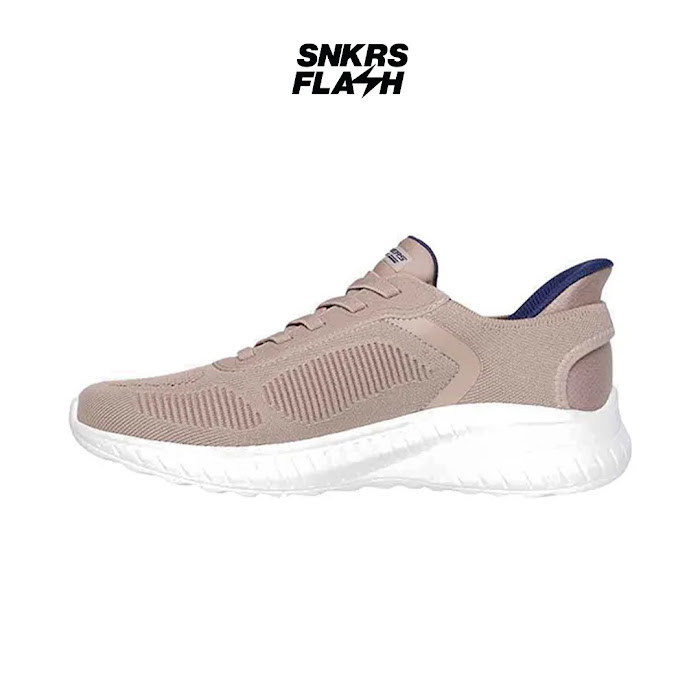 SKECHERS Sport Bobs Squad Chaos Taupe Sepatu Training Wanita - 118312TPE - Size 43