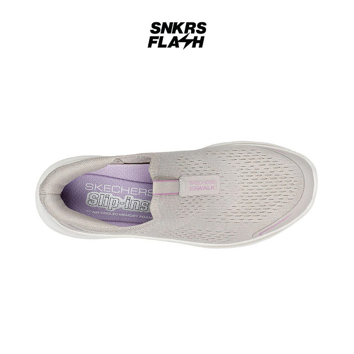 SKECHERS Go Walk 7 Taupe Sepatu Casual Wanita - 125242TPE - Size 40