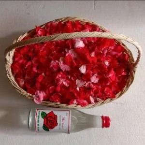 bunga tabur/bunga pacar 1 keranjang+air mawar