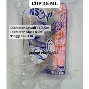 CUP SAOS NS 35 ML ISI 50