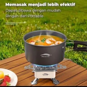 Kompor Portable + Selang Gas (Kompor Mini Camping)