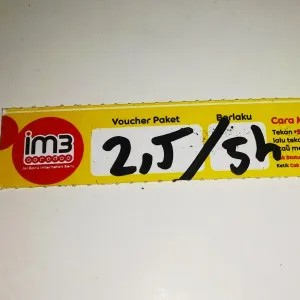 voucher Indosat 2,5gb/5hr full 24jm 1g