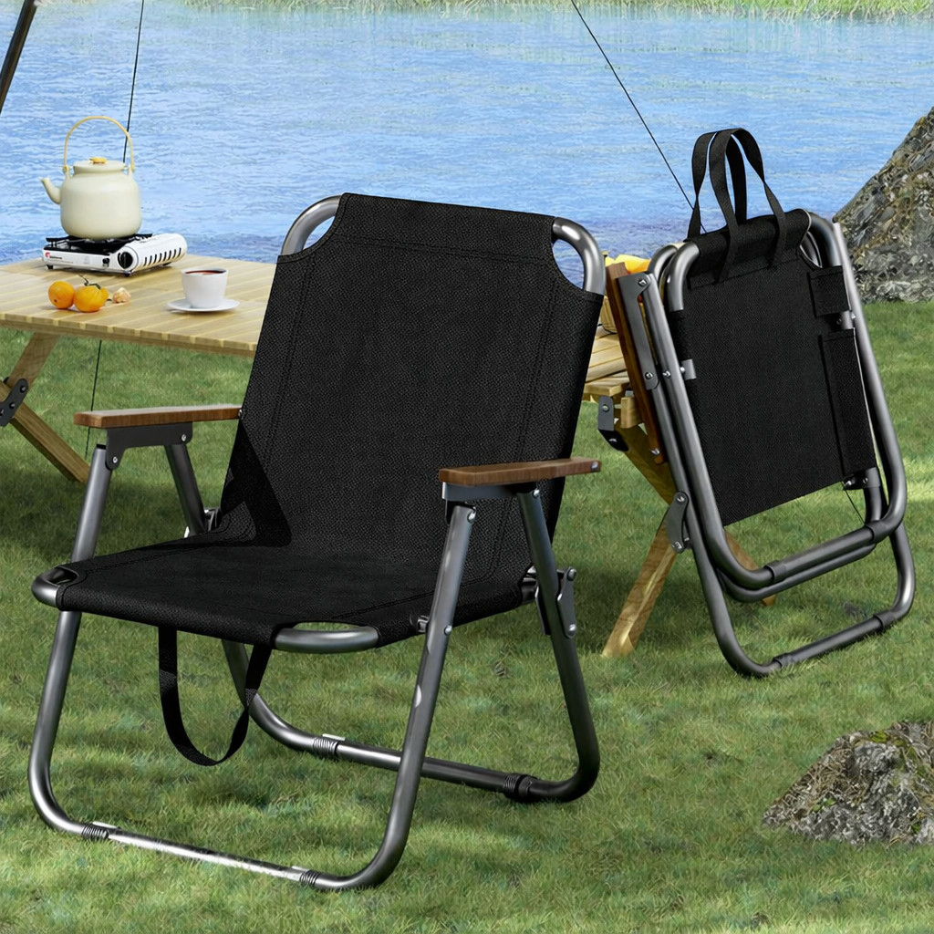 Kursi Lipat Outdoor Camping Portable Foldable Oxford 600D - QSDZ-267