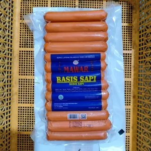 Sosis Sapi Mawar (besar) 1per pack