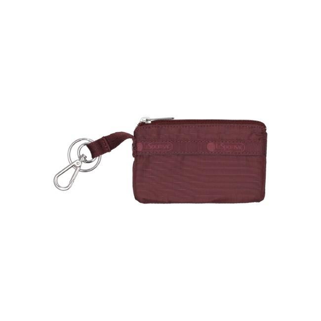 LeSportsac ZIP CARD HOLDER In DEEP CHERRY L3005RA29W25