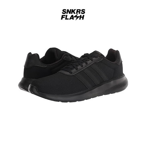 ADIDAS Lite Racer 3 Triple Black Sepatu Lari Pria  - GW7954 - Size 42