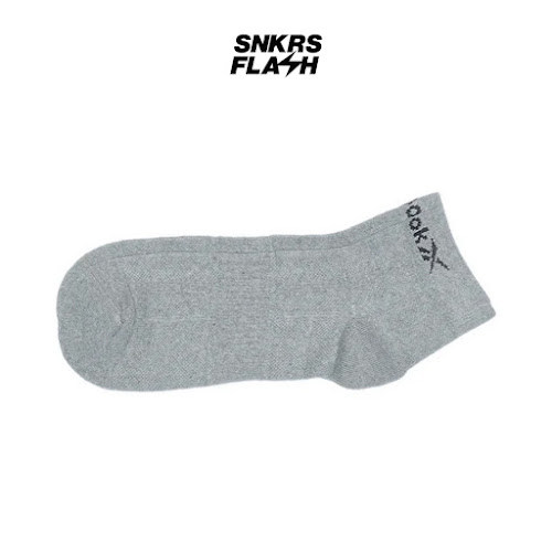 REEBOK Sock 1 Pair Ankle Reversible Grey Kaos Kaki Unisex  - U1PARV24A - Size 37-42