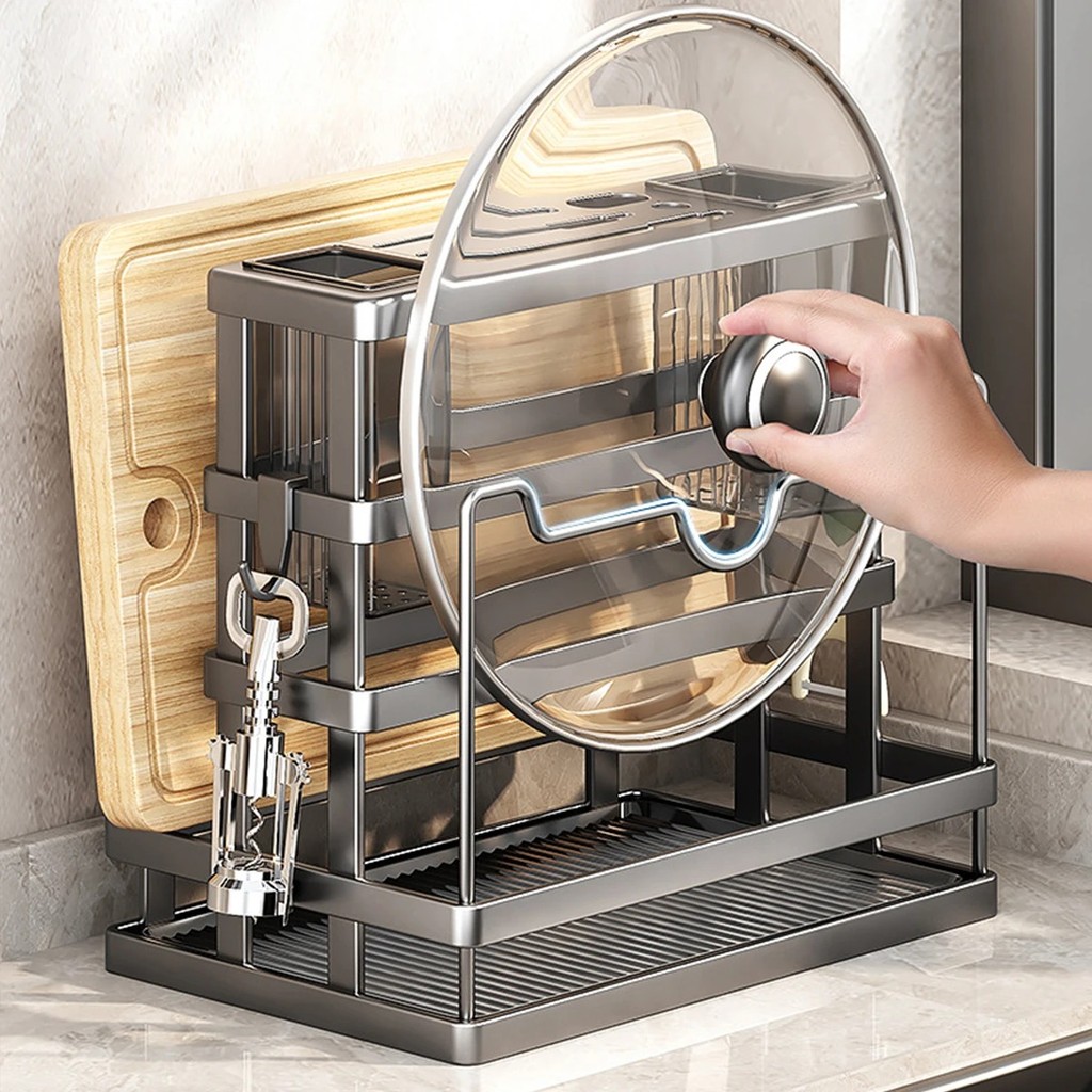 Tempat Pisau Dapur Rak Penyimpanan Sendok Sumpit Organizer - JH-27