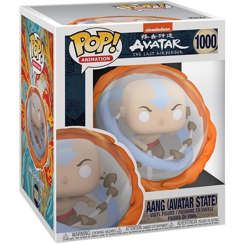 Funko POP Animation Super Avatar Aang All Elements Multicolor 