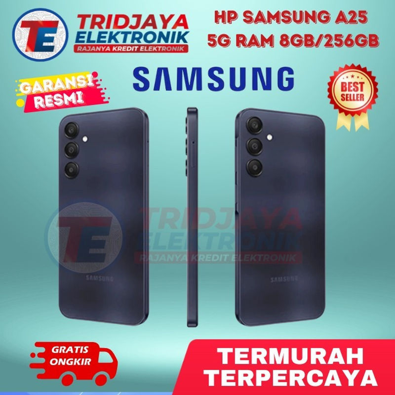 HP SAMSUNG GALAXY A25 5G RAM 8GB/256GB MURAH GARANSI RESMI Terlaris