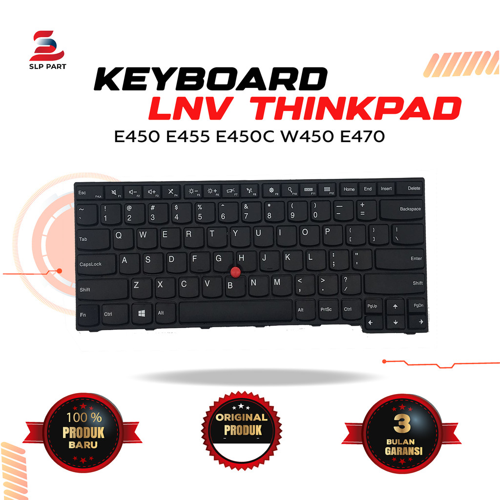 Keyboard Lenovo E450 Black