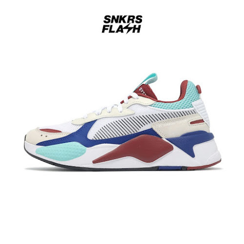PUMA RS X TOYS WHITE VIVID BLUE - 36944930