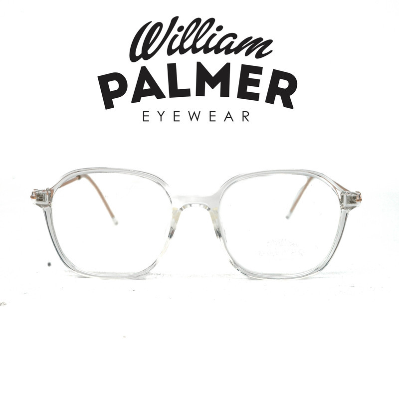 William Palmer Kacamata Pria Wanita Shell 85076 Crystal