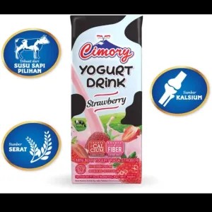 Cimory Yoghurt Strawberry 200ml