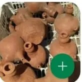 kendi kecil dari tanah liat