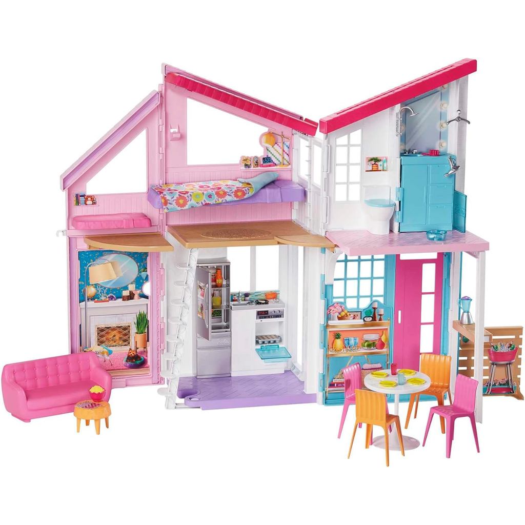 Barbie Doll House Playset, Malibu House 