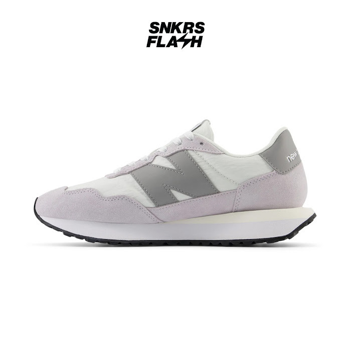 NEW BALANCE 237 WHITE GREY - WS237HGG - Size 37.5