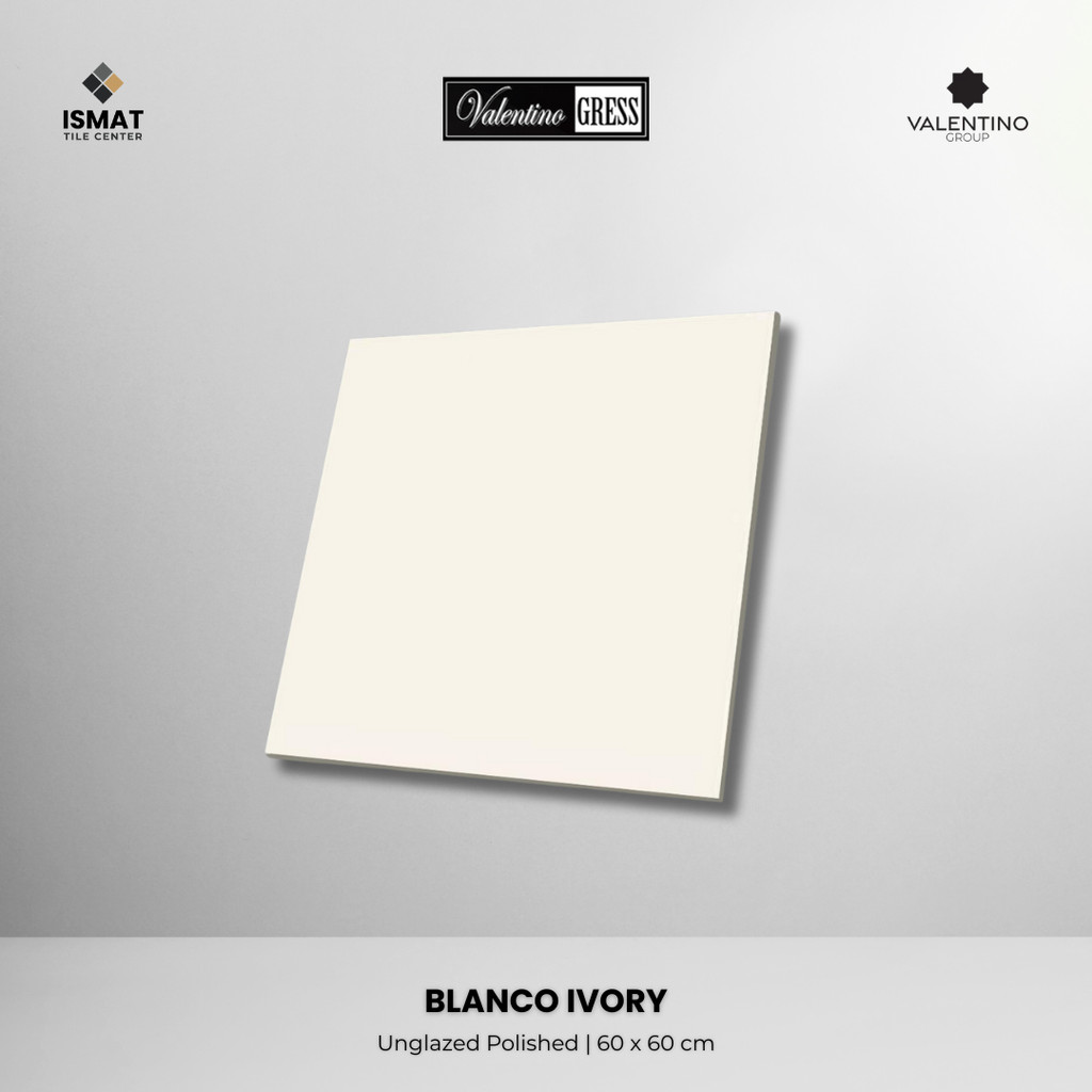 Granite VALENTINO GRESS 60x60 cm - BLANCO IVORY