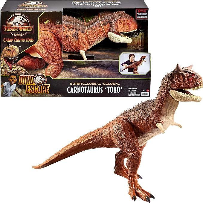 Mattel Jurassic World Colossal Carnotaurus Toro Dinosaur Action