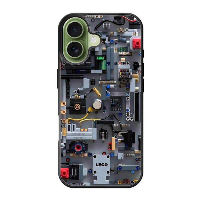 Case Casing Hybrid Custom iPhone 17 16 15 14 13 12 11 Pro Max Plus Mini Air SE Silent Petals FX0115